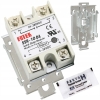 ZESTAW PRZEKAŹNIK SSR 10A DA + UCHWYT NA SZYNĘ DIN TH35 45mm + PASTA TERMO