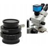ADAPTER C-MOUNT SZ CTV 1/3 PODŁĄCZENIA KAMERY MIKROSKOP OPTYCZNY ZOOM 3x