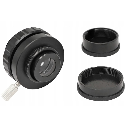 ADAPTER C-MOUNT SZ CTV 1/3 PODŁĄCZENIA KAMERY MIKROSKOP OPTYCZNY ZOOM 3x
