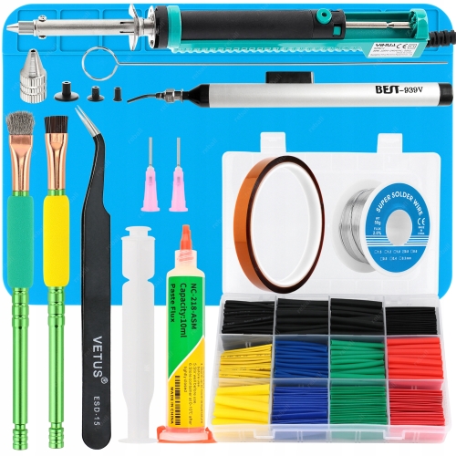 ZESTAW STACJA LUTOWNICZA HOT AIR SPAWARKA PLASTIKU AIFEN 861DW 1000W XXLv3