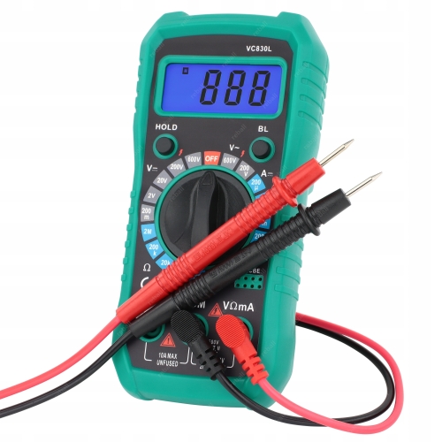 MULTIMETR MIERNIK ELEKTRYCZNY NAPIĘCIA PRĄDU+ SASZETKA + ZESTAW NARZĘDZI XL