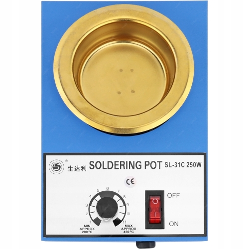 TYGIEL DO TOPIENIA CYNY TYGIELEK LUTOWNICZY SL-31C 80mm 250W 200-450C 1600g