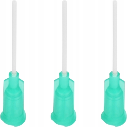 3szt IGŁA DOZOWNICZA PLASTIKOWA 18G 1,27mm 1'