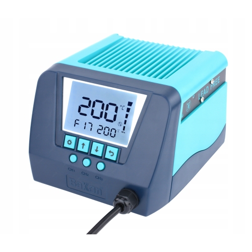 STACJA LUTOWNICZA HOT AIR NA GORĄCE POWIETRZE SPAWARKA BAKON BK880 PORADNIK