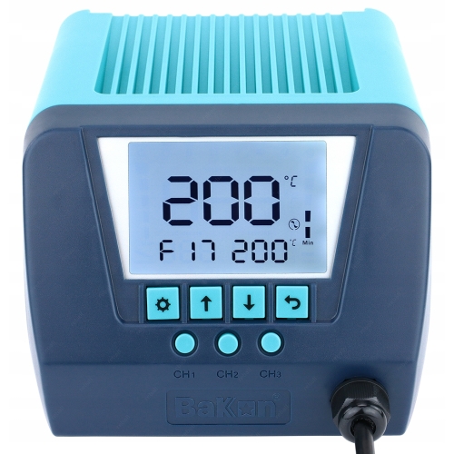 STACJA LUTOWNICZA HOT AIR NA GORĄCE POWIETRZE SPAWARKA BAKON BK880 PORADNIK