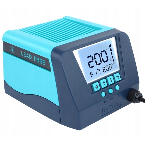 STACJA LUTOWNICZA HOT AIR NA GORĄCE POWIETRZE SPAWARKA BAKON BK880 PORADNIK