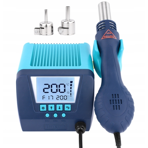 STACJA LUTOWNICZA HOT AIR NA GORĄCE POWIETRZE SPAWARKA BAKON BK880 PORADNIK