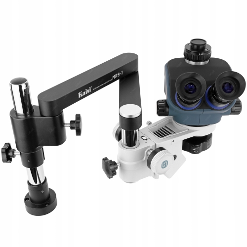 MIKROSKOP STEREOSKOPOWY KAISI TX-MRS 350S +POCHŁANIACZ OPARÓW STELAŻ STOŁU