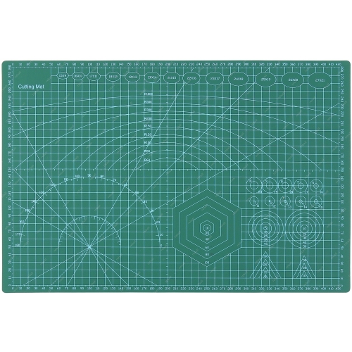 MATA DO CIĘCIA SAMOGOJĄCA MODELARSKA TECHNICZNA DWUSTRONNA - A3 45X30 3mm