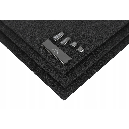 MATA PIANKOWA ANTYSTATYCZNA ESD IZOLACYJNA PRZECHOWYWANIE UKŁADÓW 20x30 5mm
