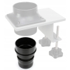 ADAPTER RURY ELASTYCZNEJ UCHWYTU DO STOŁU POCHŁANIACZ WATERUN F6001D F6002D