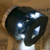 LUPA JUBILERSKA NUMIZMATYCZNA MIKROSKOP SZKŁO POWIĘKSZAJĄCE 30X LED UV