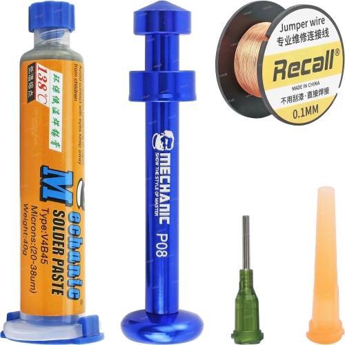 PASTA LUTOWNICZA CYNA 138°C WYCISKACZ DRUT 2 IGŁY