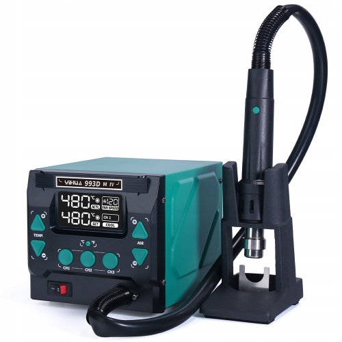 ZESTAW SPAWARKA DO PLASTIKU YIHUA 993DM-4 1000W XL- SPOIWO ABS PP T2X EPDM