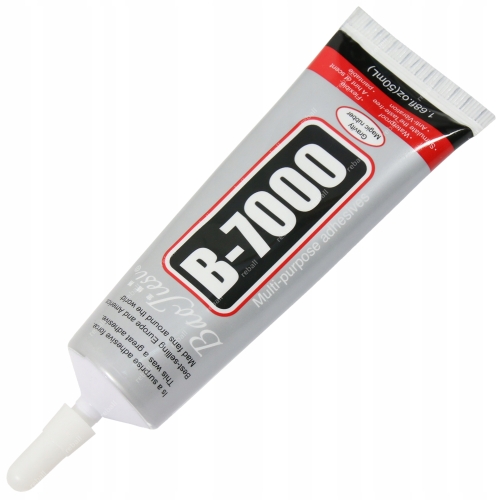 B7000 KLEJ MONTAŻOWY 50ml+ WKRĘTAKI PRECYZYJNE XL WYMIANA EKRANU SZYBKI LCD