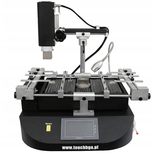 STACJA LUTOWNICZA BGA SMD DO NAPRAW GM390 5450W 2x HOT AIR IR KAMERA LCD