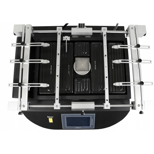 STACJA LUTOWNICZA BGA SMD DO NAPRAW GM390 5450W 2x HOT AIR IR KAMERA LCD