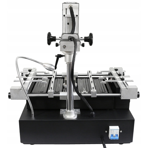 STACJA LUTOWNICZA BGA SMD DO NAPRAW GM390 5450W 2x HOT AIR IR KAMERA LCD