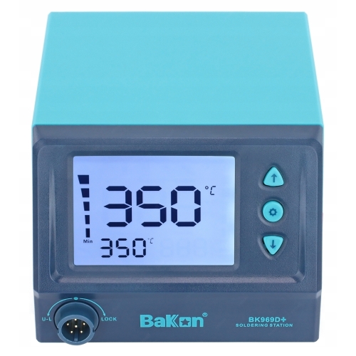 ZESTAW STACJA LUTOWNICZA LUTOWNICA PRECYZYJNA BAKON BK969D+ T12 + AKCESORIA