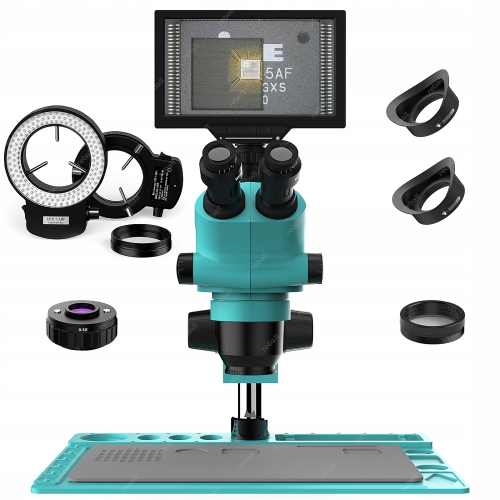 MIKROSKOP STEREOSKOPOWY TRINOKULAROWY RF4 RF6565TVD2-YS010W WiFi +AKCESORIA