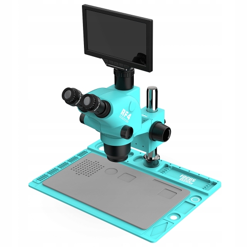 MIKROSKOP STEREOSKOPOWY TRINOKULAROWY RF4 RF6565TVD2-YS010W WiFi +AKCESORIA