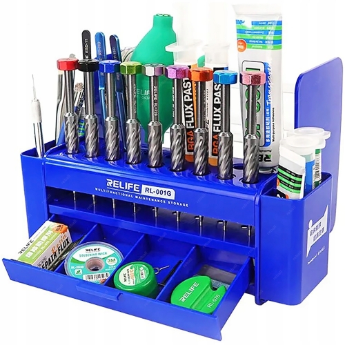 ORGANIZER NA AKCESORIA NARZĘDZIA WKRĘTAKI PĘSETY TOPNIKI - RELIFE RL-001G