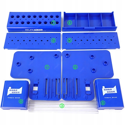 ORGANIZER NA AKCESORIA NARZĘDZIA WKRĘTAKI PĘSETY TOPNIKI - RELIFE RL-001G