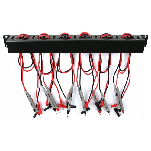 ORGANIZER UCHWYT WIESZAK NA ŚCIANĘ KABLE 1U 19''