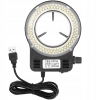REGULOWANE OŚWIETLENIE DO MIKROSKOPU LAMPA MECHANIC L144 144xLED 64mm BLACK
