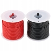 PRZEWÓD SILIKONOWY 18 AWG 2x 20m CZERWONY CZARNY LINKA KABEL + DOZOWNIK 40m