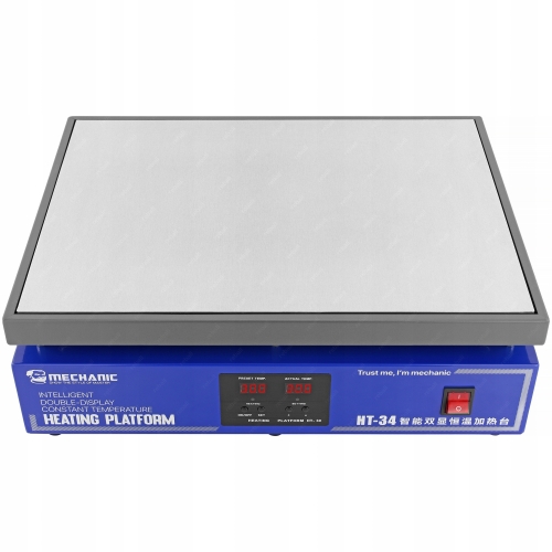 PODGRZEWACZ PCB DO LUTOWANIA BGA LCD LED SMD MECHANIC HT-34 1000W 30x40cm