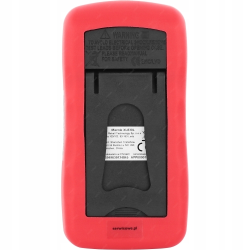 MULTIMETR RĘCZNY MIERNIK CYFROWY PRĄDU NAPIĘCIA XL830L PRO + SZPILKI OSTRE