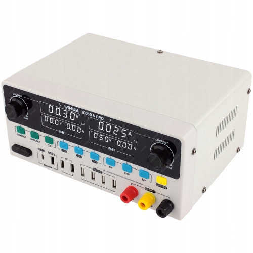 MOCNY ZASILACZ LABORATORYJNY YIHUA 3005D-V PRO OCP CCP 30V 5A USB-C 335W