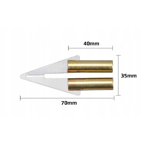 GROT WYRÓWNUJĄCY ŻELAZKO DO ZSZYWARKA ZGRZEWARKA SPAWARKA PLASTIKU TWORZYW