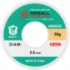 PROFESJONALNA CYNA DO LUTOWANIA REBALL TOPNIK + FLUX Sn63Pb37 0.5mm 30g