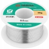 PROFESJONALNA CYNA DO LUTOWANIA REBALL TOPNIK + FLUX Sn63Pb37 0.5mm 30g