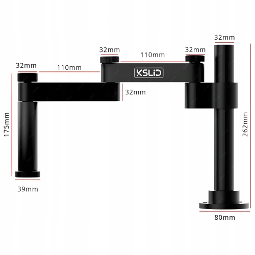 UNIWERSALNY STOJAN WIESZAK UCHWYT DO MIKROSKOPU STOŁU BLATU KSL KSLID K047