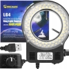 REGULOWANE OŚWIETLENIE DO MIKROSKOPU LAMPA MECHANIC L64 64xLED 64mm BLACK