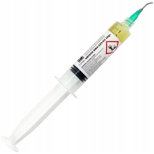 AKCESORIA LUTOWNICZE CHEMIA DO LUTOWANIA RMA-223-TPF(UV) 10g CYNA PLECIONKA
