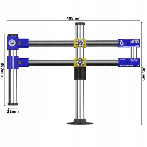 UCHWYT DO MIKROSKOPU DLA ELEKTRONIKA DO LUTOWANIA SOLIDNY MECHANIC LM3
