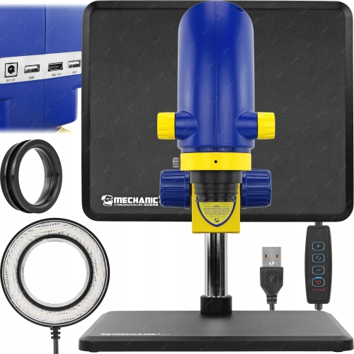 MECHANIC MC10A-B4 CYFROWY MIKROSKOP DLA ELEKTRONIKA HDMI FULL HD 70 - 110x