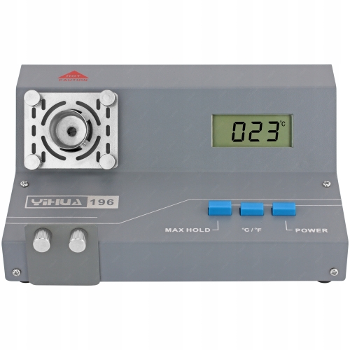 MIERNIK DO POMIARU TEMPERATURY STACJI HOTAIR YIHUA 196 KALIBRACJA TESTER