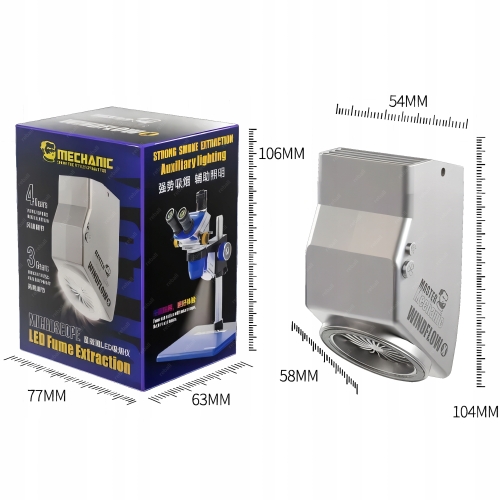 ODSYSACZ MECHANIC WINDFLOW X DO OPARÓW DYMU DO MIKROSKOP STEREOSKOPOWY