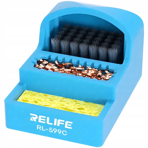 CZYŚCIK PODSTAWKA DO GROTÓW SILIKONOWY RL-599C CZYSZCZENIE LUTOWNICY KOLBY