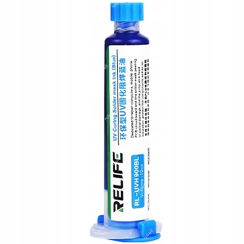 LAKIER UV RELIFE RL-UVH900BL PCB MASKA LUTOWNICZA DO UTWARDZANIA ŚWIATŁEM