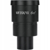 OKULAR MIKROSKOPOWY WF20X/10 Z ZOOM 90x DO MIKROSKOP STEREOSKOP TRINOKULAR
