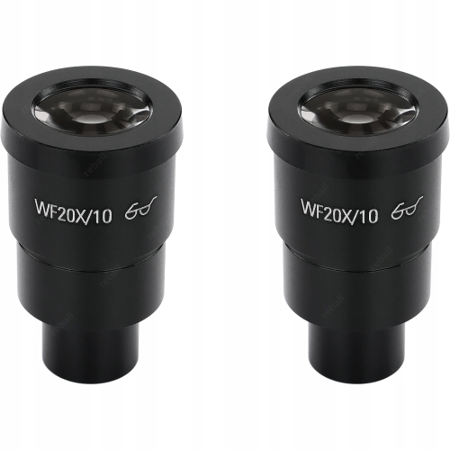 OKULAR MIKROSKOPOWY WF20X/10 Z ZOOM 90x DO MIKROSKOP STEREOSKOP TRINOKULAR