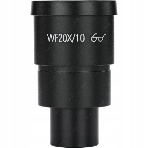 OKULAR MIKROSKOPOWY WF20X/10 Z ZOOM 90x DO MIKROSKOP STEREOSKOP TRINOKULAR