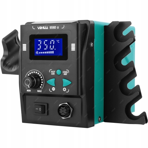 STACJA LUTOWNICZA HOT AIR GORĄCE POWIETRZE SPAWARKA PLASTIKU YIHUA 959D-II