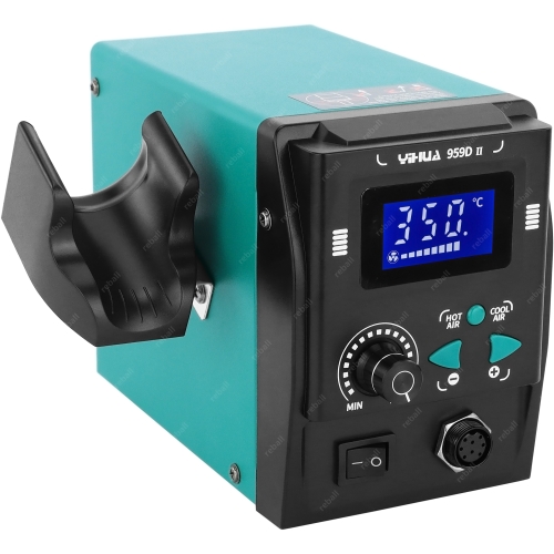 STACJA LUTOWNICZA HOT AIR GORĄCE POWIETRZE SPAWARKA PLASTIKU YIHUA 959D-II